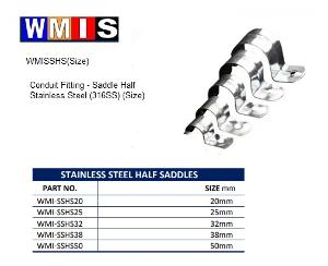 SS FULL SADDLES GRADE 316 20MM