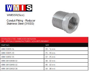 REDUCER STAINLESS STEEL 25-20MM
