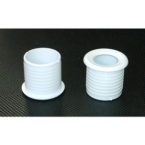 PIT BUSH PVC 20mm WHITE NBN/COMMS