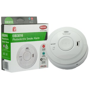 PHOTOELECTRIC SMOKE ALARM + LITHIUM BATT