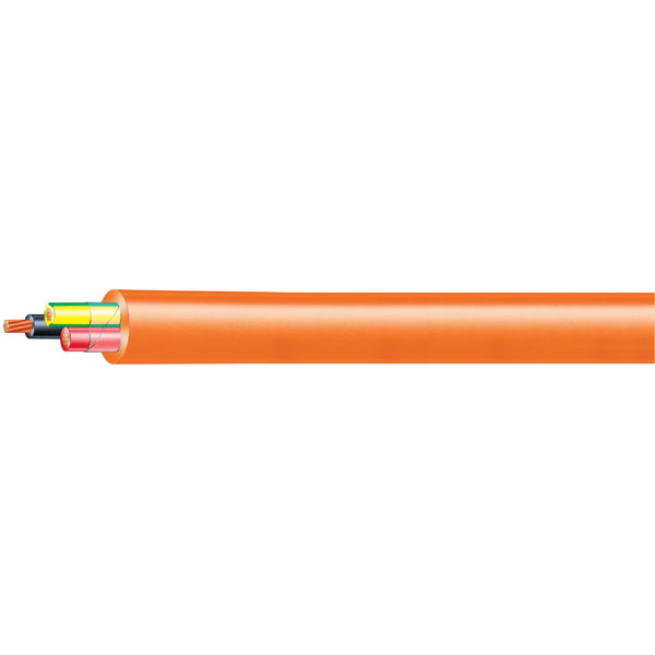 ORANGE CIRCULAR 16MM 2C&ECC 0.6/1KV 500M