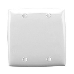 PLATE ONLY BLANK SQUARE PLT WHITE
