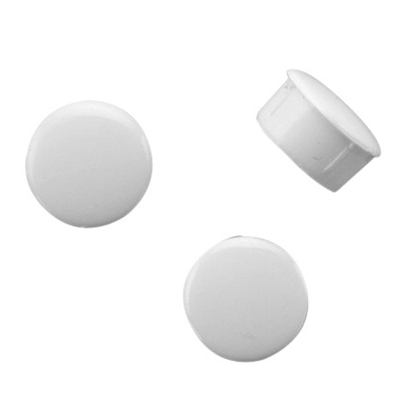 CAP MOUNTING SCREW COVER 9 WHITE