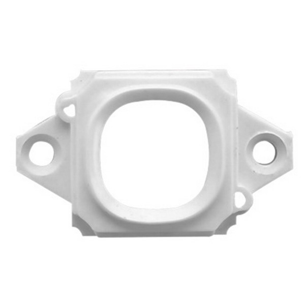 CLIP MOUNTING MOULDED SURROUND WHITE