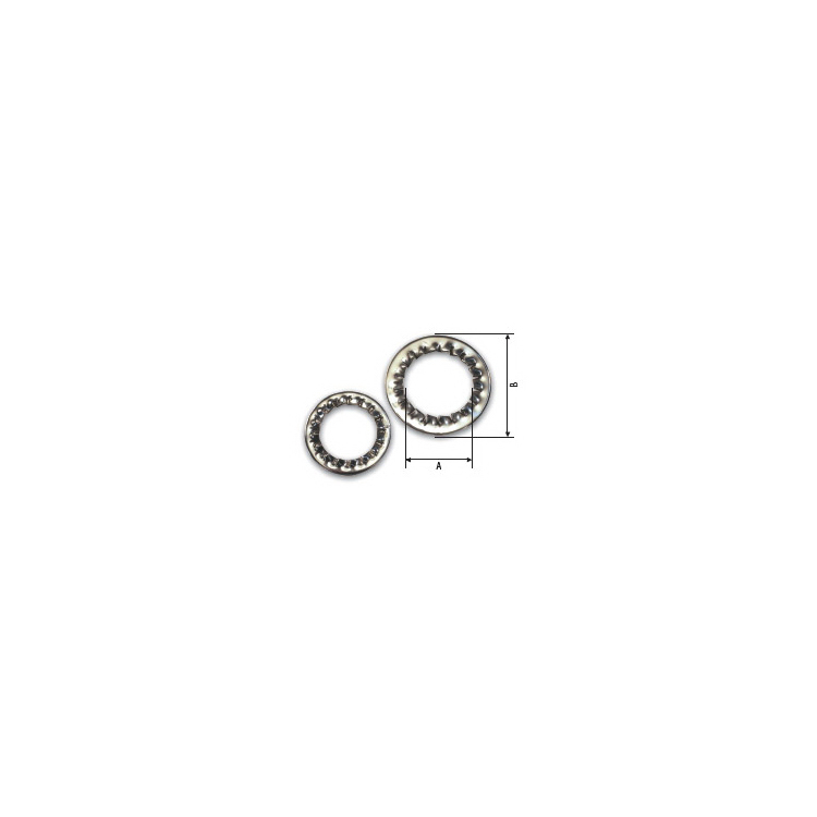 WASHER 20MM 316-S/STL SERRATED