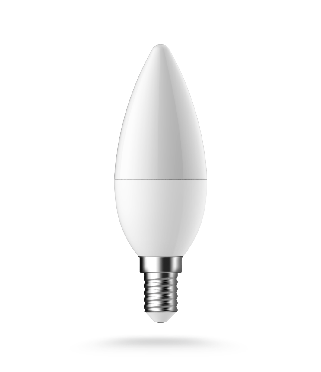 LED CANDLE LAMP 6W 3000K SES E14 DIMM