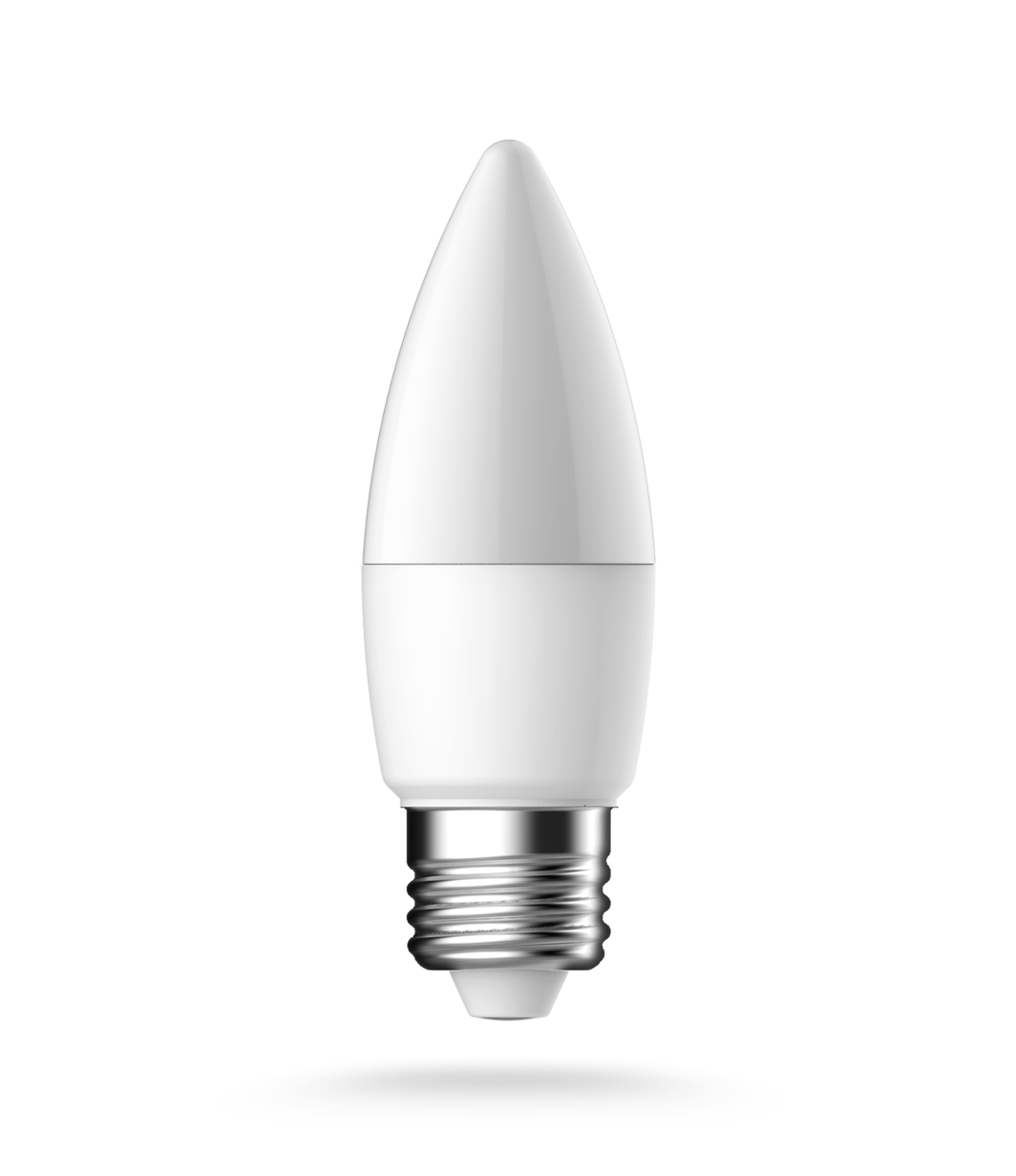 LED CANDLE LAMP 6W 4000K ES E27 DIMM