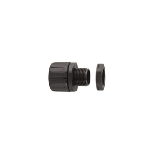 FPA ADAPTOR NYLON STRAIGHT 20-20MM BLACK