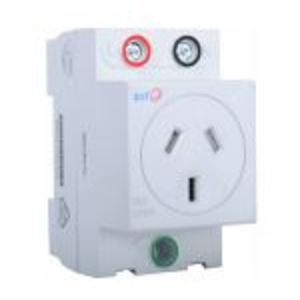 DIN MOUNT GPO OUTLET 10A 3FLAT PIN
