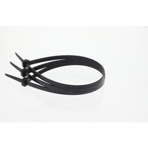 NYLON CABLE TIE 203X7.8MM BLACK 100PK