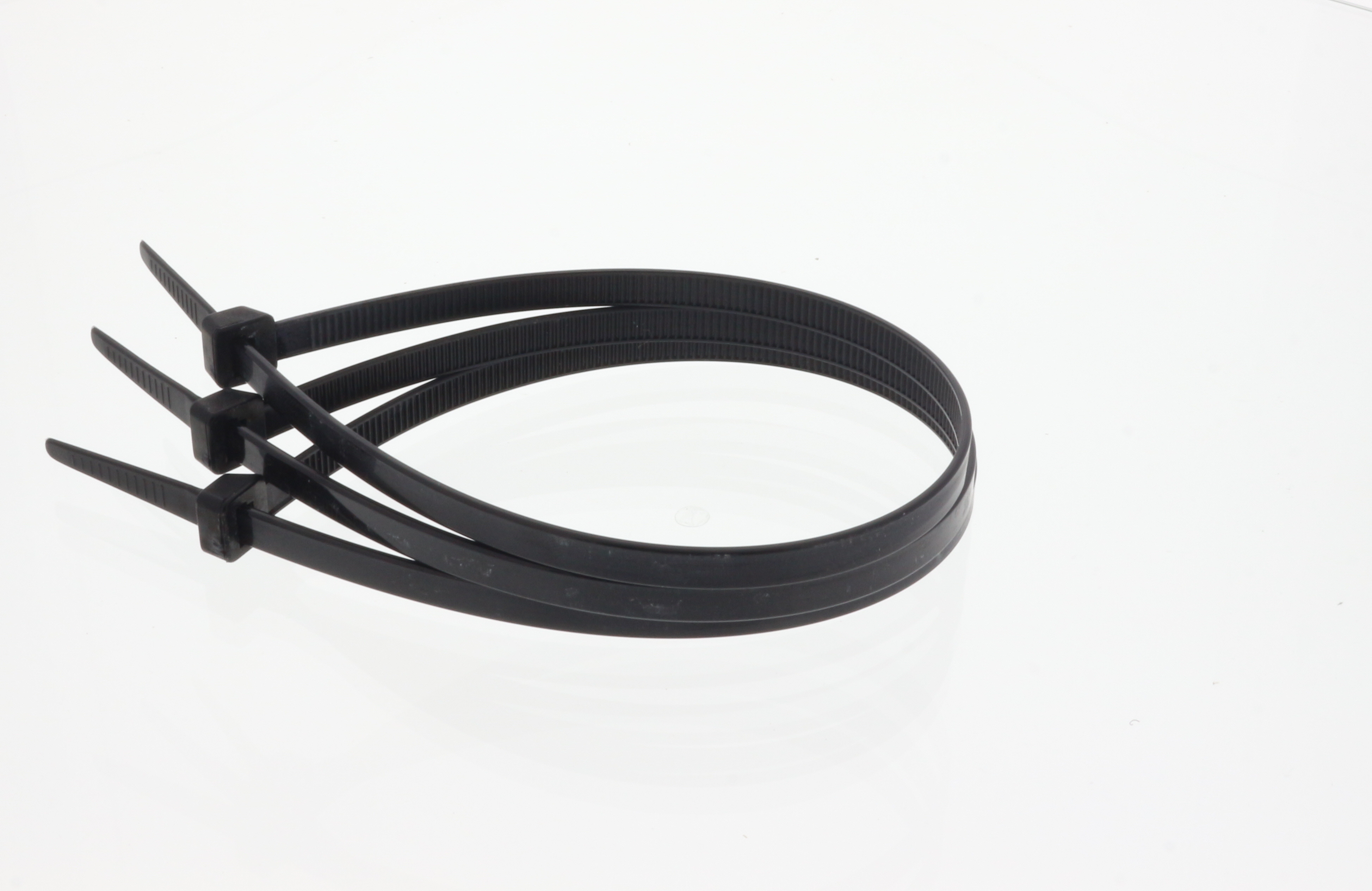 NYLON CABLE TIE 203X7.8MM BLACK 100PK