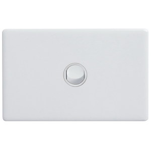 EXCEL E-DED 16A 1G SWITCH HORIZONTAL WHT