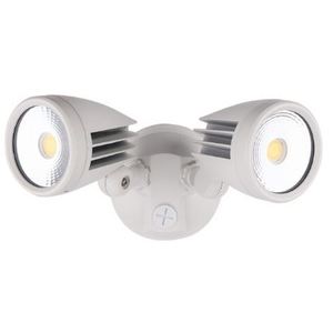 LED SENSOR LGT TWIN FORTRESS 30W CCT WHT