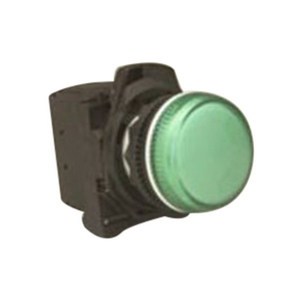 PILOT LIGHT COMP PLAS GREEN LED 240VAC