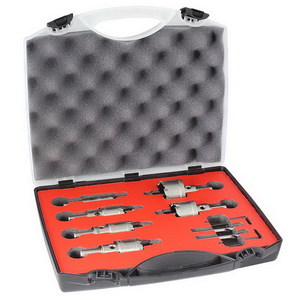 TCT HOLE SAW KIT WITH ARBOR 16-40mm