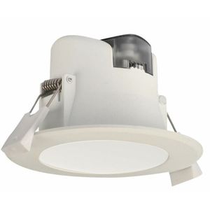 LED D/LIGHT WAVE 8W CCT 92MM C/O WHITE