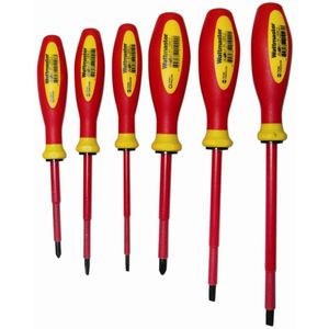 SCREWDRIVER SET 1000V VDE 6PCE